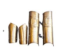 Azeem Mart Spartan Warrior Armor Set, Legendary King Leonidas Spartan Shield Replica (Arm and Leg Guard)