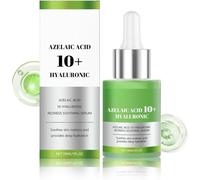 Azelaic Acid 10+ Hyaluron Redness Soothing Serum, Facial Serum with Hyaluronic Acid and Niacinamide, Korean Face Serums for All Skin (30ml, 1)