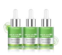 Azelaic Acid 10 Hyaluron Redness Soothing Serum, with Hyaluronic Acid, Niacinamide, Dark Spot Correcting Serum Korean, Facial Serum for Sensitive skin, 30ml (One Size, 3 Pack)