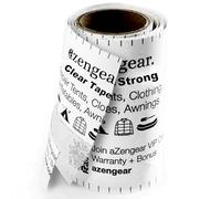 aZengear Clear Tenacious Waterproof Tape, Patch Repair Kit for Tents, Air Mattress Beds, Inflatable Pools, Fix Rips in PVC Awnings, RV, Bouncy Castle, Shoes, Down Jackets