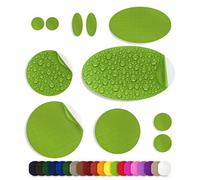 Azengear Repair Patches For Jackets, Tent, Gear - Waterproof, Self-Adhesive, Tear-Cold-Heat-Resistant (11 Pieces, Neon Green)