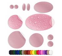Azengear Self-Adhesive Repair Patches For Jackets, Tent, Shoe, Gear - Waterproof, Tear-Cold-Resistant (11 Pieces, Dusty Rose)