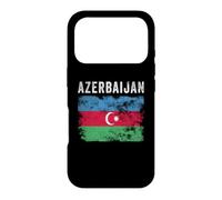 Azerbaijan Flag Distressed - Men Women Kids - Azeri Flag Case for iPhone 17 Pro