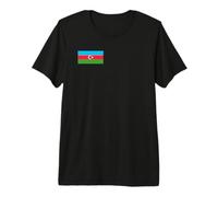 Azerbaijani Flag of Azerbaijan Premium T-Shirt