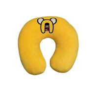 AZERISSO Adventure Time Plush Neck Pillow, Adventure Time Headrest Cartoon Memory Foam Cute Travel Neck Support Pillow 11.8" (Jake The Dog)