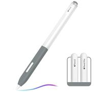 AZF Apple Pencil Pro Case Split Translucent Design Apple Pencil 2 / Pro Cover,Silicone Apple Pencil 2nd Generation Case Perfect Grip,Supports Wireless Charging and Double-tap (Gray)