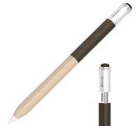 AZF iPencil Case Compatible with Apple Pencil (USB-C) Case, Gradient Color Silicone Case, Comfortable Grip Soft and Non-Slip, Support Magnetic Attachment. (Coffee Color)