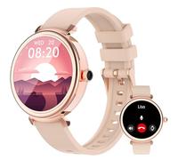 Azgqswr Smart Watch for Women with Answer/Make Call,1.27" HD Waterproof with DIY Faces,Fitness Tracker Smart Watch with Heart Rate,SpO2,Sleep Monitoring Compatible with iOS/Android