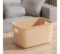 AZHABIODV Storage boxes with handles, stackable storage boxes, cosmetic storage baskets, and clothing and kitchen waste storage boxes for ordering from the bathroom.