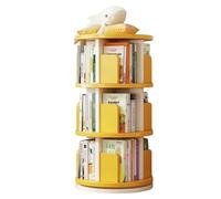 AZHANGYB Book Shelf Rotating, Modern Bookshelves 360° Revolving Bookcase, Corner Bookshelf For Living Room Study Bedroom, Bookcases Free Standing Shelves