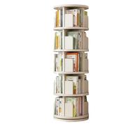 AZHANGYB Book Shelf Rotating, Modern Bookshelves 360° Revolving Bookcase, Corner Bookshelf For Living Room Study Bedroom, Bookcases Free Standing Shelves