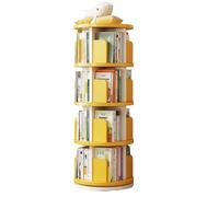 AZHANGYB Book Shelf Rotating, Modern Bookshelves 360° Revolving Bookcase, Corner Bookshelf For Living Room Study Bedroom, Bookcases Free Standing Shelves