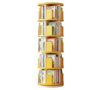 AZHANGYB Book Shelf Rotating, Modern Bookshelves 360° Revolving Bookcase, Corner Bookshelf For Living Room Study Bedroom, Bookcases Free Standing Shelves