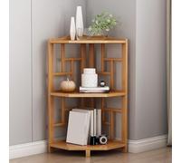 AZHANGYB Tall Narrow Bookshelf, Bookshelf with Storage, Corner Bookcase, Modern Book Shelves, Skinny Cubes Bookshelves for Home Office Small Space (31x31x69cm)