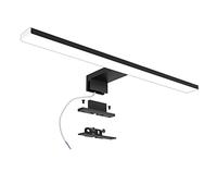 Azhien LED Bathroom Mirror Lamp 10 W 820LM 40 cm 4000 K Neutral White 3 in 1 230 V LED Bathroom Light IP44, Black