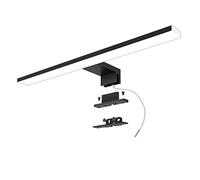 Azhien LED Bathroom Mirror Lamp 10 W 820LM 40 cm Cold White 6000 K, 3 in 1 230 V LED Bathroom Light IP44, Black