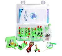 AZHKJKZH Electromagnetic Experiment Kit Physics Circuit Experiment Set Beginner Kit For School Science Set