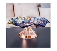 AZHKJKZH Fruit Bowl Fruit Bowl Fashion Simple Light Luxury Creative Plate, Snack Candy Tray for Home Living Room Organizer Kitchen Table Décor(C)