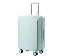 AZHKJKZH Suitcase with Wheels Expandable Wheel Spinner Lightweight Suitcase, Checked Luggage Carry On Travel Luggage(C,20in)