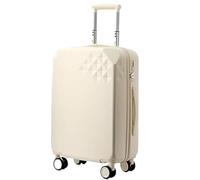 AZHKJKZH Suitcase with Wheels Expandable Wheel Spinner Lightweight Suitcase, Checked Luggage Carry On Travel Luggage(B,22in)