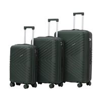 AZHKJKZH Suitcase with Wheels Luggage Sets 3 Piece Double Spinner Wheels Suitcase with TSA Lock, 360° Silent Travel Luggage(B)
