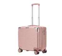AZHKJKZH Suitcase with Wheels Underseat Luggage with Spinner Wheels Lightweight Hardshell Underseater Carry On for Airplanes Travel Luggage(B,16in)