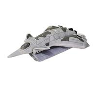 AZIDWERYQ 29.5 Inch Airplane Plush Toy with Airplane Blanket Soft Warplane Stuffed Animal Space Shuttle Plush for Kids, Sofa or Travel Decor Stuffed Toy