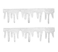 AZIDWERYQ 2Pcs Snow Blanket 47x14 Inch Christmas DIY Artificial Snow Easy to Cut Winter Wonderland Decorations for Window Fireplace Mantle Table Fence Village Display Blanket for Christmas Village