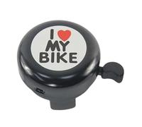 AZIDWERYQ Bike Bell Children Kid Bicycle Ring I Love My Bike Cute Bicycle Bell Kids Cycling Sound Black adult