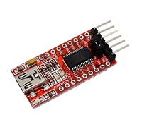 AZIDWERYQ FT232RL FTDI Mini USB to TTL Serial Converter Adapter - Red Serial Adapter