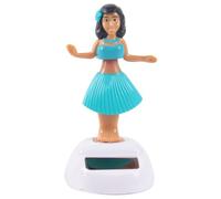 AZIDWERYQ Girl Dashboard Doll, 3.9 Inch Solar Hula Dancer Dashboard Bobble, Heat/Fade-Resistant Hawaiian Bobbleheads for Car Office Home Bobbleheads