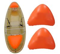 AZIDWERYQ Kayak Float Bags 2PCS 16.9x17.6 Inch, Leakproof PVC Flotation Bag for Boating