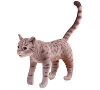 AZIDWERYQ Realistic Tabby Cat Stuffed Animals, Plush Kitten Toy, Lifelike American Shorthair Cat, Kitty Stuffed Animals Dolls Gifts for Anxiety, Women Kids Bedtime /13.7Inch