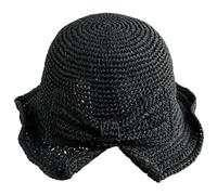 AZIDWERYQ Sun Hats for Women, 2.8" Wide Brim Hat UV Protection Breathable Straw Sun Hat with Stylish Bow Foldable Packable Beach Hat for Travel Hiking Picnics Outdoor Use Wide Brim Hat