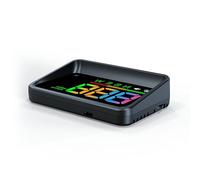 AZIJYV Heads Up Display for Cars, Car HUD H4, GPS Speedometer, First Colorful, Large Font Digital Speedometer GPS with Speed, Compass, Automatic Sensing, Speeding Alarm, Suitable for All Cars.