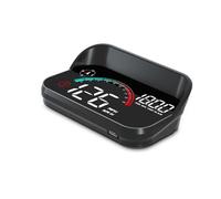 AZIJYV Windshield Speedometer Projector, Digital GPS Speedometer with Speed, Overspeed， Heads Up Display for Cars Suitable for All Vehicles