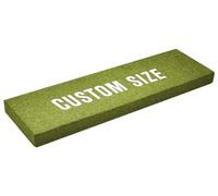 Azincoer Custom Size Bench Cushion, Bay Window Seat Cushion, Thick Upholstery Foam Long Chair Cushion Sofa Pads Outdoor/Indoor Patio Furniture (Color : Dark Green, Size : Custom Size)