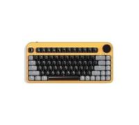 Azio IZO Wireless BT5/USB PC & Mac Mechanical Keyboard, Pre-Lubed Red Switches, Golden Iris (IK412)