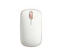 Azio Retro Classic Bluetooth Mouse (Posh) - Wireless, Genuine Leather Topped with Pixart Precision Tracker