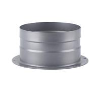 AZITICY Metal Flange Ventilation Pipe Connector Wall Air Tube Hose Flange Adapter for Duct Fan Kitchen Air Vent Exhaust Ventilator Range Hood (Model B / 200mm)