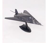 AZIZAT 8" 1/72 F-117 Plane Model Nighthawk Metal Airplane Model Fighter Jet Model Diecast Plane Model for Collection Gift Black