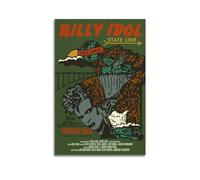 Azizat Billy Idol State Line Moive Poster Wall Art Decor Print Picture Paintings for Living Room Bedroom Decoration 12x18inch(30x45cm) Unframe-style