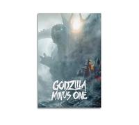Azizat Godzilla Minus One Moive Poster Wall Art Decor Print Picture Paintings for Living Room Bedroom Decoration 12x18inch(30x45cm) Unframe-style