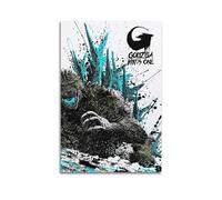 Azizat Godzilla Minus One Moive Poster Wall Art Decor Print Picture Paintings for Living Room Bedroom Decoration 16x24inch(40x60cm) Unframe-style