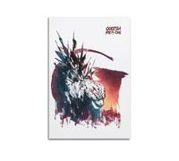 Azizat Godzilla Minus One Moive Poster Wall Art Decor Print Picture Paintings for Living Room Bedroom Decoration 12x18inch(30x45cm) Unframe-style