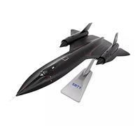 AZIZAT SR-71 Blackbird Model Aircraft 1/72 Scale Metal Jet Airplane Model Collectible Die-Cast Model Plane Collection Festival Gift Ornament,72 SR 71A Blackbird