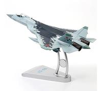 AZIZAT SU-57 Russian Fighter 1:72 Die-Cast Airplane Model, Alloy Aircraft, Collectible Gift for Aviation Enthusiasts, Children's Toy, Unisex