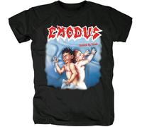 AZKvvKL adver New Exodus Exodus Bonded by Blood Album Men Women T-T-Shirts Hemden Mq603(Medium)