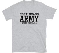 AZKvvKL US Army Fort Bragg North Carolina Military Center Paratroopers Soldiers Special Operations Camiseta T-Shirt(X-Large)