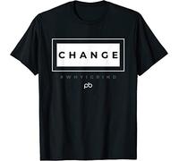 AZKvvKL Why I Grind - Change - Inspirational Motivational Powerful T-Shirt Black(Small)